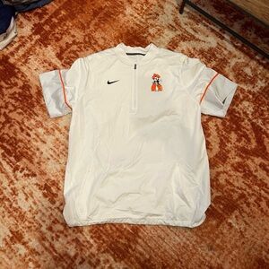 Oklahoma State Nike pullover. From OkState coaching staff.